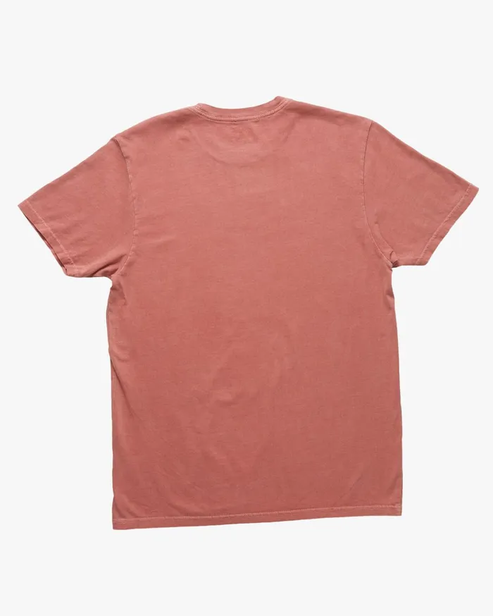 Billabong Wave Washed Short Sleeve TShirt Faded Rose Men TShirts Billabong Wave Washed Short Sleeve TShirt Faded Rose Men TShirts