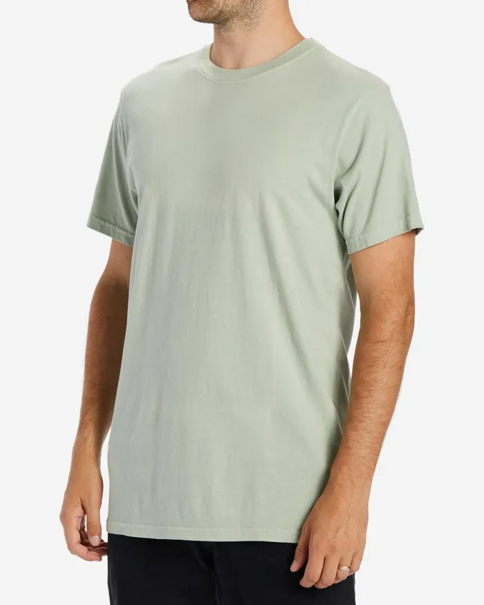 Billabong Wave Washed Short Sleeve TShirt Light Sage Men TShirts Billabong Wave Washed Short Sleeve TShirt Light Sage Men TShirts