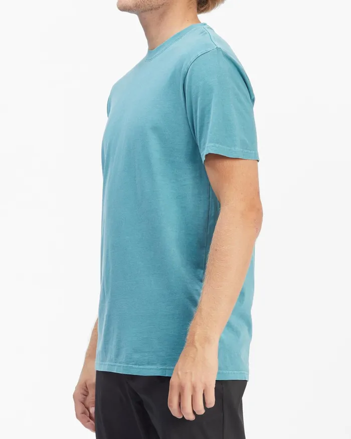 Billabong Wave Washed Short Sleeve TShirt Smoke Blue Men TShirts Billabong Wave Washed Short Sleeve TShirt Smoke Blue Men TShirts