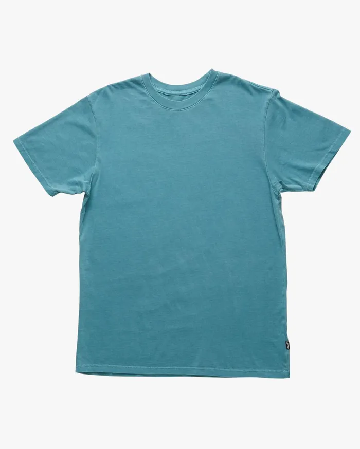 Billabong Wave Washed Short Sleeve TShirt Smoke Blue Men TShirts Billabong Wave Washed Short Sleeve TShirt Smoke Blue Men TShirts