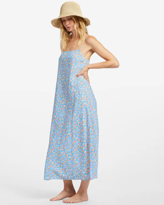 Billabong Weekend Waves Midi Dress Summer Sky Women Dresses Billabong Weekend Waves Midi Dress Summer Sky Women Dresses