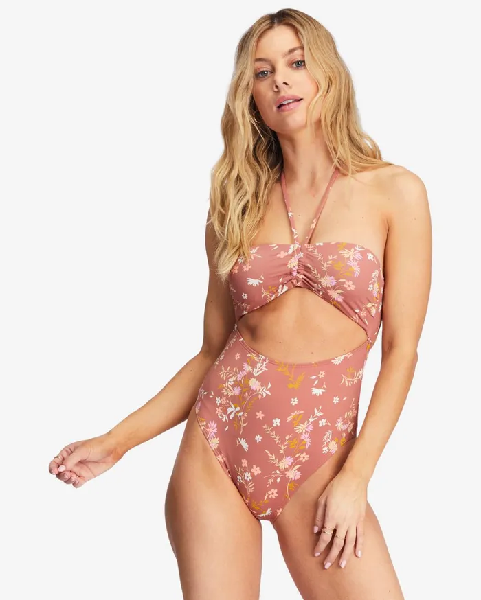 Billabong Whisper To Me OnePiece Swimsuit Sweet Chocolate Women One Pieces Billabong Whisper To Me OnePiece Swimsuit Sweet Chocolate Women One Pieces