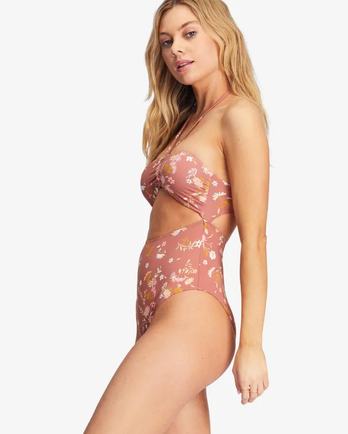 Billabong Whisper To Me OnePiece Swimsuit Sweet Chocolate Women One Pieces Billabong Whisper To Me OnePiece Swimsuit Sweet Chocolate Women One Pieces
