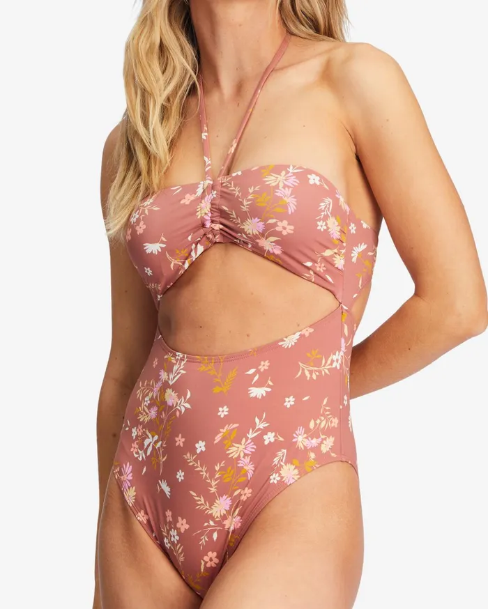 Billabong Whisper To Me OnePiece Swimsuit Sweet Chocolate Women One Pieces Billabong Whisper To Me OnePiece Swimsuit Sweet Chocolate Women One Pieces