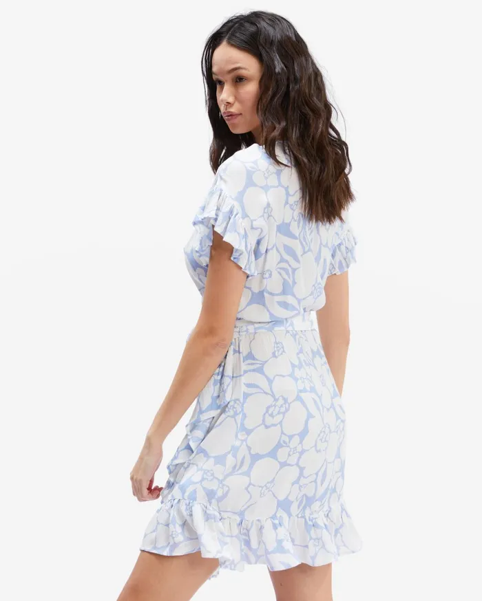 Billabong Wrap And Roll Woven Dress Rain Drop Women Dresses Billabong Wrap And Roll Woven Dress Rain Drop Women Dresses