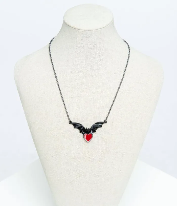 Black and Red Sombre Desir Necklace Accessories Unique Vintage Necklaces