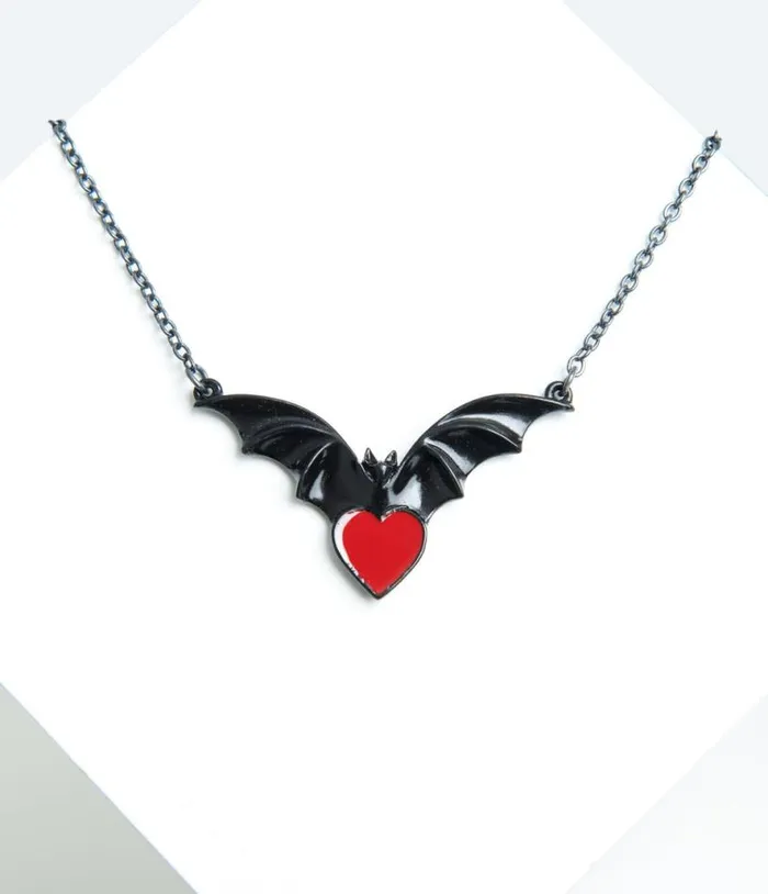 Black and Red Sombre Desir Necklace Accessories Unique Vintage Necklaces