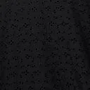 Black Eyelet Bianca Swing Dress DressesPlus Unique Vintage Swing
