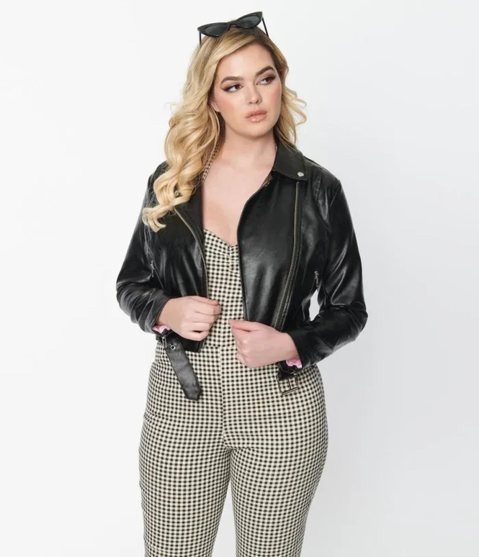 Black Leather Jacket Clothing Unique Vintage Coats and Jackets