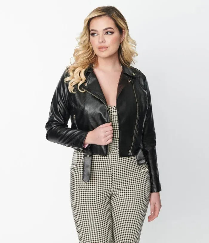 Black Leather Jacket Clothing Unique Vintage Coats and Jackets