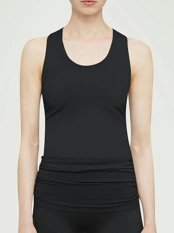 Body Shaping Top Sleeveless Black Women Wolford Tops