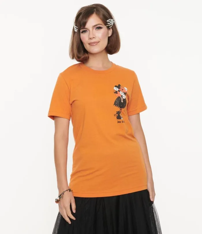 Boo To You Fitted Graphic Tee ClothingHalloween Unique Vintage Graphic Tees