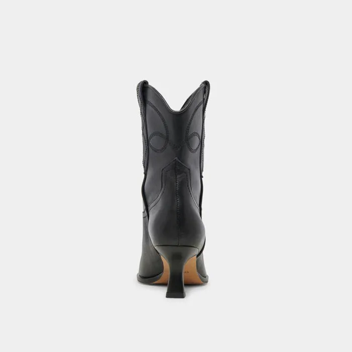 Boots and Booties Shop Dolce Vita Angel Booties Black Leather Black Leather
