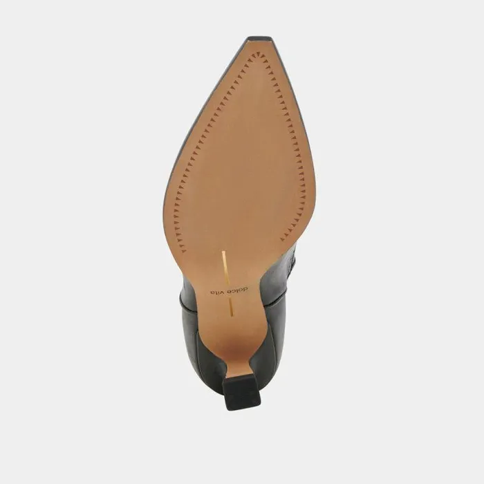 Boots and Booties Shop Dolce Vita Angel Booties Black Leather Black Leather