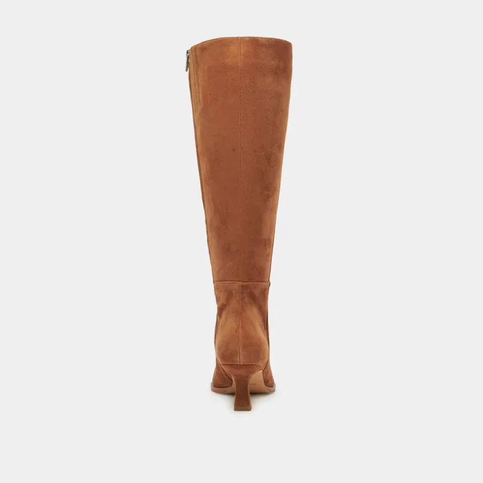 Boots and Booties Shop Dolce Vita Auggie Boots Brown Suede Women039s Brown Suede Kneehigh Boots Brown Suede