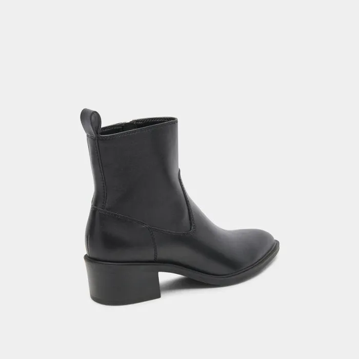 Boots and Booties Shop Dolce Vita Bili H2o Booties Black Leather Black Leather