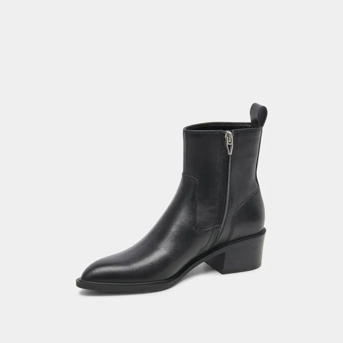 Boots and Booties Shop Dolce Vita Bili H2o Booties Black Leather Black Leather