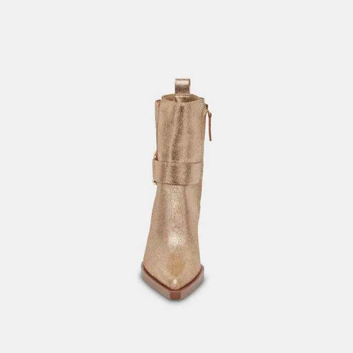 Boots and Booties Shop Dolce Vita Bounty Boots Rose Gold Distressed Leather Rose Gold Distressed Leather