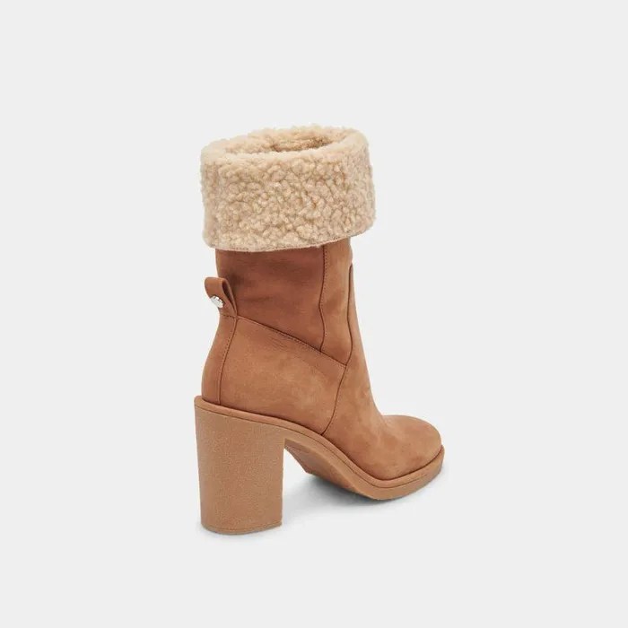Boots and Booties Shop Dolce Vita Caddie Plush Boots Praline Nubuck Praline Nubuck