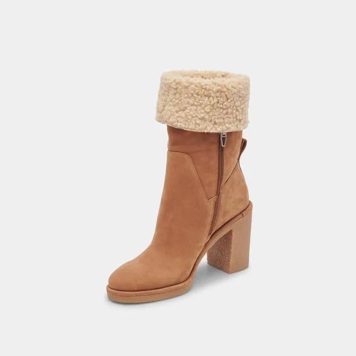Boots and Booties Shop Dolce Vita Caddie Plush Boots Praline Nubuck Praline Nubuck
