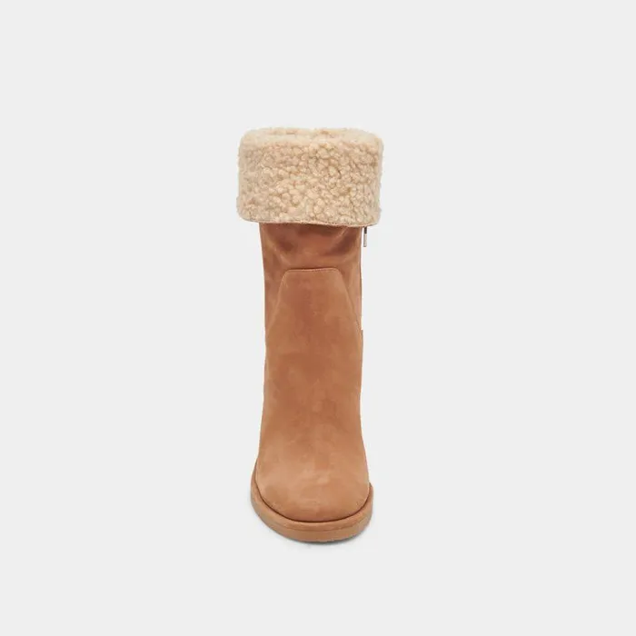 Boots and Booties Shop Dolce Vita Caddie Plush Boots Praline Nubuck Praline Nubuck