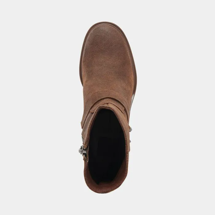 Boots and Booties Shop Dolce Vita Camros Boots Cocoa Suede Women039s Cocoa Suede Moto Boots Cocoa Suede