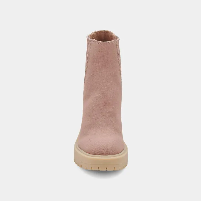 Boots and Booties Shop Dolce Vita Caster Booties Cafe Canvas Cafe Canvas