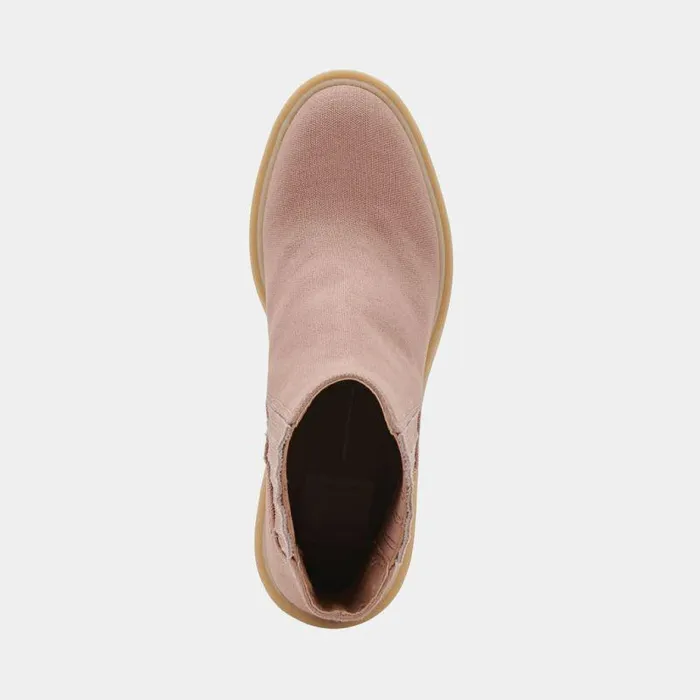Boots and Booties Shop Dolce Vita Caster Booties Cafe Canvas Cafe Canvas