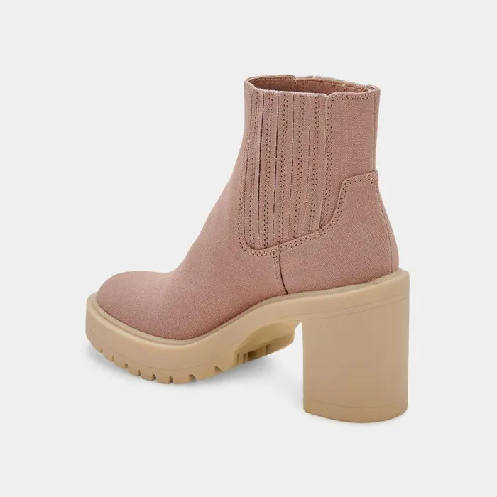 Boots and Booties Shop Dolce Vita Caster Booties Cafe Canvas Cafe Canvas