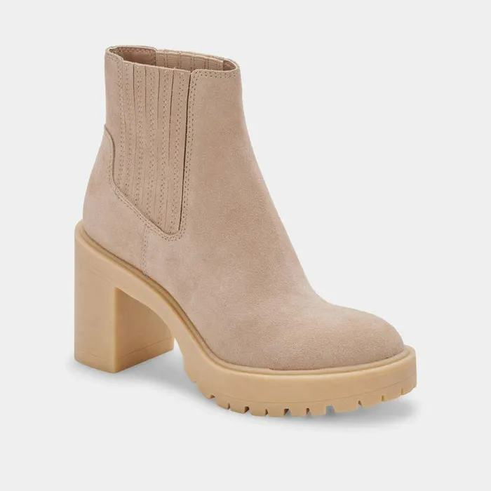 Boots and Booties Shop Dolce Vita Caster H2o Booties Dune Suede Dune Suede