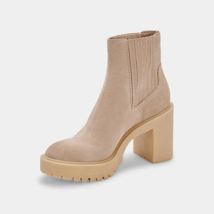 Boots and Booties Shop Dolce Vita Caster H2o Booties Dune Suede Dune Suede