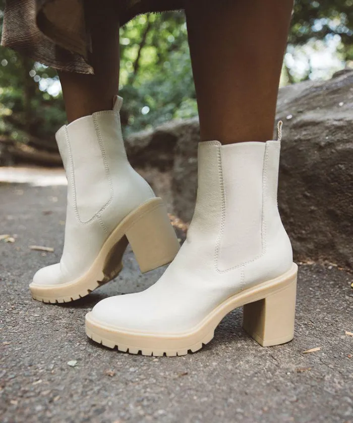 Boots and Booties Shop Dolce Vita Coen H2o Boots Ivory Leather Ivory Leather H2o
