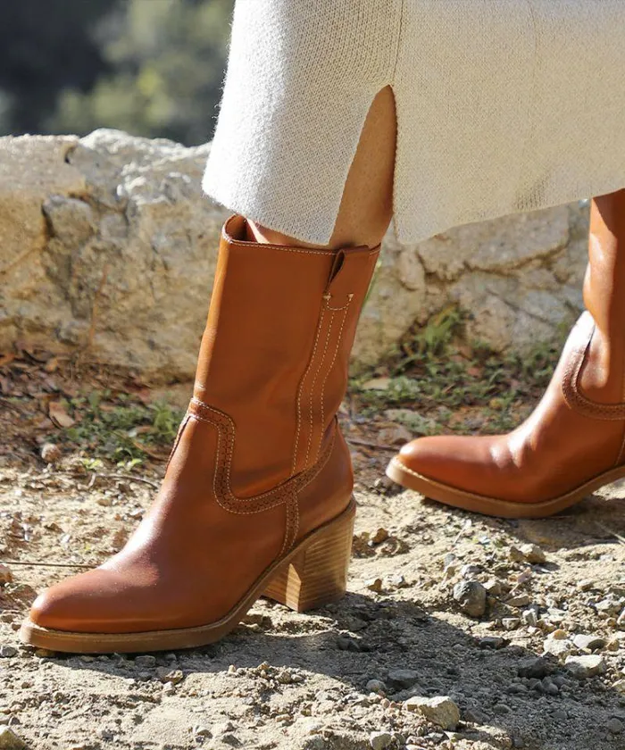 Boots and Booties Shop Dolce Vita Colete Boots Cognac Leather Cognac Leather