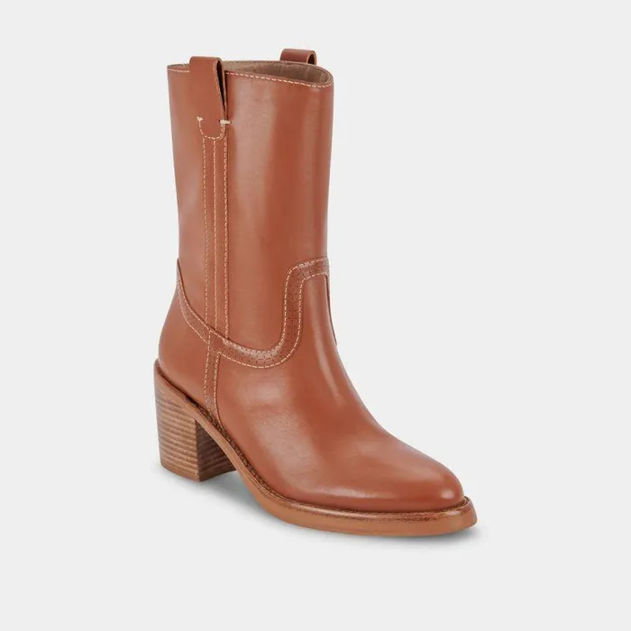 Boots and Booties Shop Dolce Vita Colete Boots Cognac Leather Cognac Leather