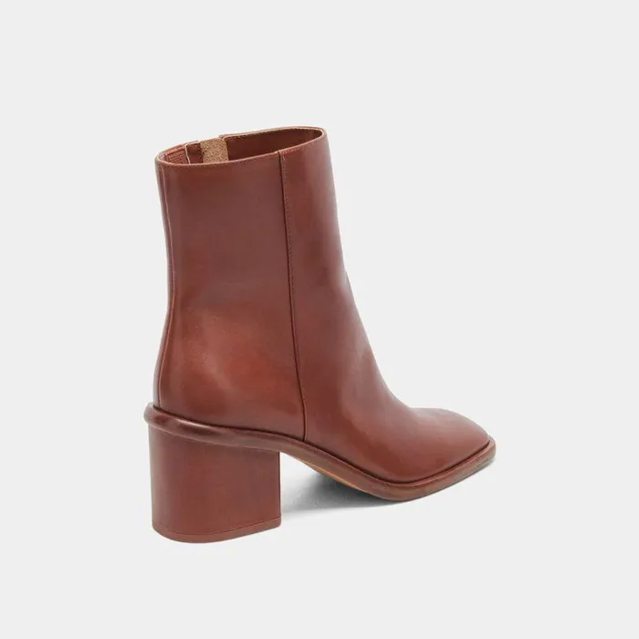 Boots and Booties Shop Dolce Vita Dapper Booties Russet Leather Russet Leather