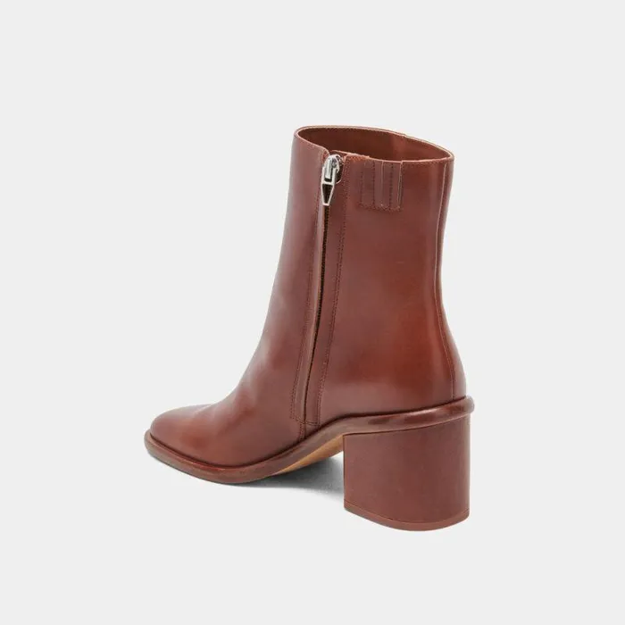 Boots and Booties Shop Dolce Vita Dapper Booties Russet Leather Russet Leather