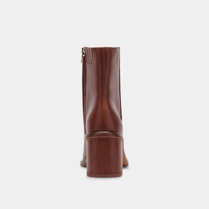 Boots and Booties Shop Dolce Vita Dapper Booties Russet Leather Russet Leather