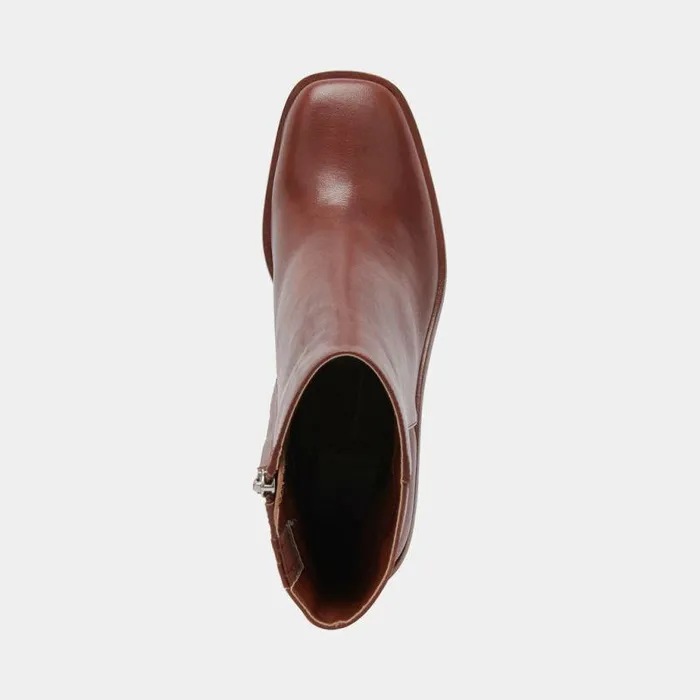 Boots and Booties Shop Dolce Vita Dapper Booties Russet Leather Russet Leather