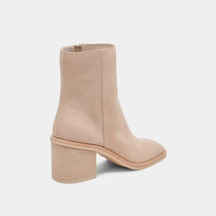 Boots and Booties Shop Dolce Vita Dapper Booties Taupe Nubuck Taupe Nubuck