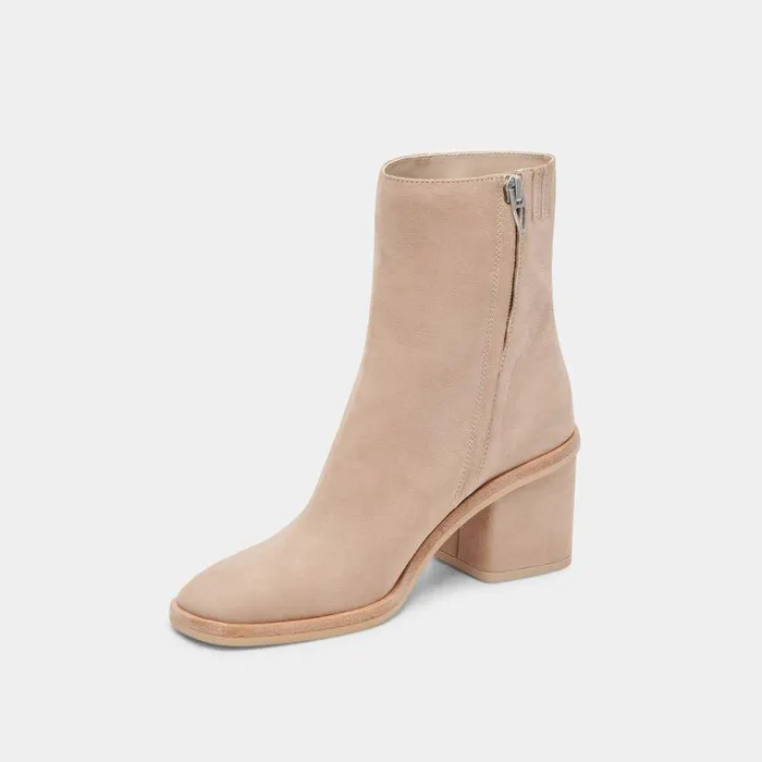 Boots and Booties Shop Dolce Vita Dapper Booties Taupe Nubuck Taupe Nubuck