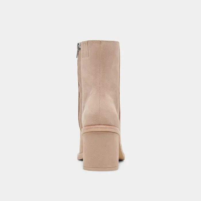 Boots and Booties Shop Dolce Vita Dapper Booties Taupe Nubuck Taupe Nubuck