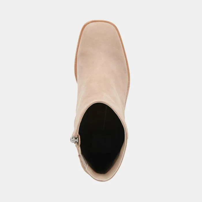 Boots and Booties Shop Dolce Vita Dapper Booties Taupe Nubuck Taupe Nubuck