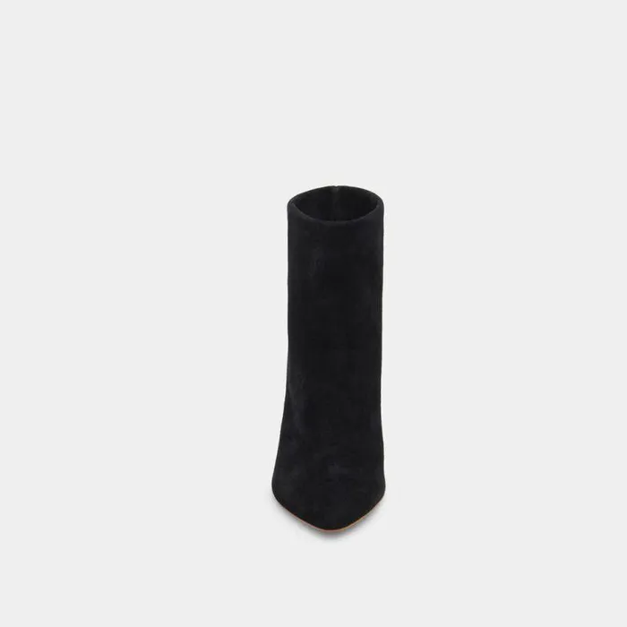 Boots and Booties Shop Dolce Vita Dee Booties Nero Suede Nero Suede