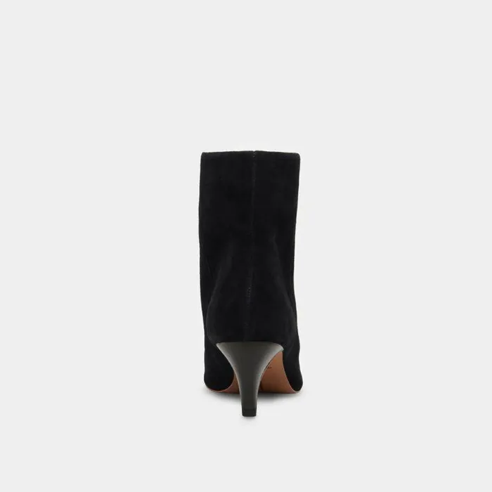 Boots and Booties Shop Dolce Vita Dee Booties Nero Suede Nero Suede