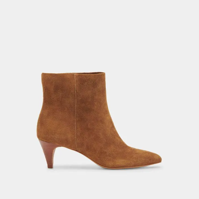 Boots and Booties Shop Dolce Vita Dee Wide Booties Brown Suede Brown Suede Boots and Booties Shop Dolce Vita Dee Wide Booties Brown Suede Brown Suede