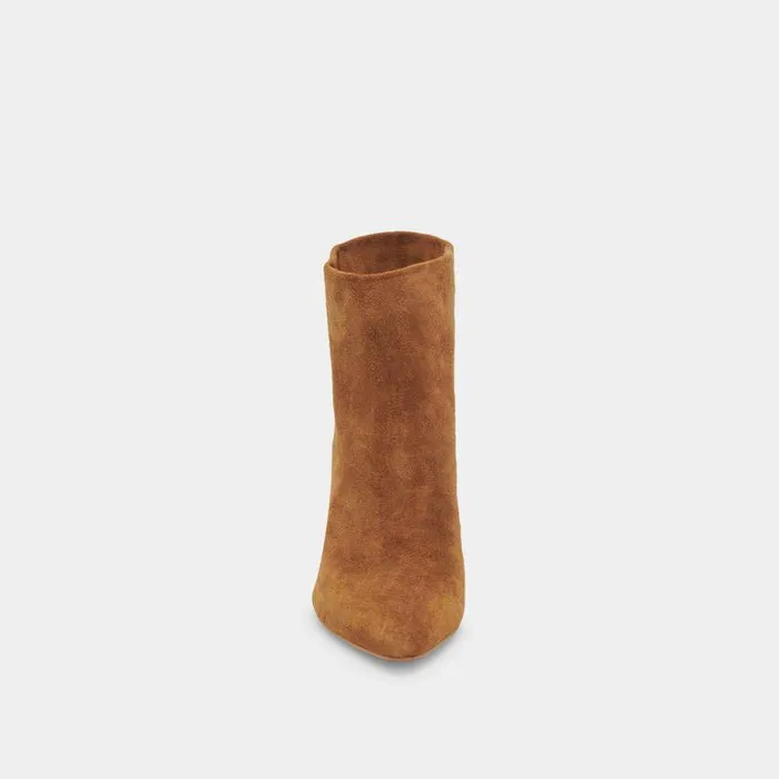 Boots and Booties Shop Dolce Vita Dee Wide Booties Brown Suede Brown Suede