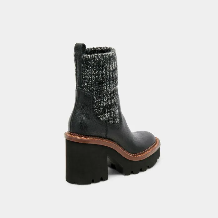 Boots and Booties Shop Dolce Vita Drago Boots Black Leather Black Leather