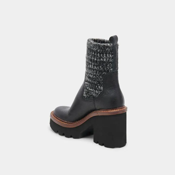 Boots and Booties Shop Dolce Vita Drago Boots Black Leather Black Leather