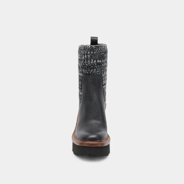 Boots and Booties Shop Dolce Vita Drago Boots Black Leather Black Leather