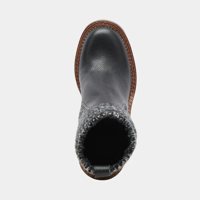 Boots and Booties Shop Dolce Vita Drago Boots Black Leather Black Leather